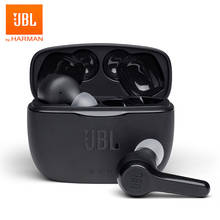 JBL TUNE-auriculares inalámbricos TWS con Bluetooth 5,0, dispositivo de audio estéreo para llamadas, sonido de graves, con estuche de carga y micrófono, 215TWS 2024 - compra barato