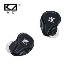 Беспроводные наушники KZ Z1 Pro TWS Bluetooth v5.0, Спортивная гарнитура с шумоподавлением, Двойные магнитные динамические Игровые наушники с сенсорным управлением 2024 - купить недорого
