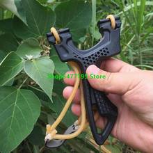 High Velocity Rubber Slingshot Catapult Pocket Outdoor Hunting Airsoft Game Sling Shot Adult Hunting Slingshot With Rubber Band 2024 - buy cheap