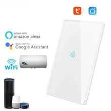 Interruptor de calentador de agua inteligente con WiFi, dispositivo inalámbrico con control táctil por voz, Alexa y funciona con Google Home, Tuya 2024 - compra barato