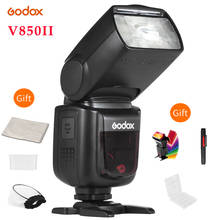 Godox V850II GN60 Off Camera 1/8000s HSS Flash Speedlite 2.4G Wireless X System Li-ion Battery for Canon Nikon PentaxDSLR Camera 2024 - buy cheap