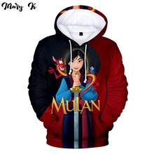 2021 New Popular Movie Mulan 3D Anime Boy/Girls Hoodie Sweatshirts Men Women Print Baby Tops Harajuku Autumn Winter Teen Clothes 2024 - buy cheap