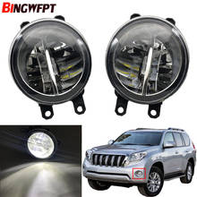 1pair For Toyota Land Cruiser Prado J150 2009 2010 2011 2012 2013 Car LED Fog Light 30W Front Bumper Fog Lamp 12V 2024 - buy cheap