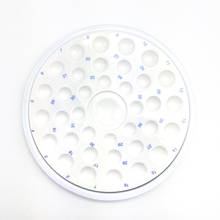 Dental lab Porcelain Mixing Watering Moisturizing plate 36 Slot Ceramic Palette 2024 - buy cheap