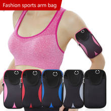 1 PCS Running bag mobile phone bag running jogging fitness mobile sports arm bag outdoor waterproof fitness wrist bag armband 2024 - buy cheap