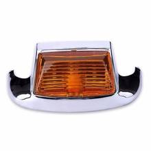 Motorcycle Amber Front Fender Tip Light Tailight For Harley FLHTCU Ultra Classic FLSTC FLHT Electra Heritage Softail 2024 - buy cheap