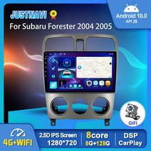 Автомагнитола с GPS, радиоприемник 1280*720P Android 10,0 для Subaru Forester 2004 2005 2006 2007 2008 OBD DSP, автомобильный радиоприемник без DVD 2024 - купить недорого