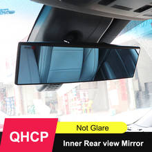 QHCP-Espejo retrovisor Interior de coche, accesorio con ventosa ajustable, gran angular, para Toyota Camry Avalon 2018 2024 - compra barato