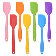Premium Silicone Spatulas, Heat Resistant Non-Stick Rubber Scrapers Kitchen Bakeware Tool Utensils Tools Cooking Gadget, 2024 - buy cheap