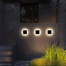 12w LED Outdoor Waterproof Walkway Front Door Garden Porch Wall Light Modern Indoor Corridor Wall Lighting Light Fixture ML36 2024 - buy cheap