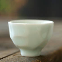 White Jade Porcelain Kung Fu Cup Ceramic Master Cup Tea Ceremony Cup Small Cup Ceramic Whiteware Teacup Single Cup 2024 - buy cheap