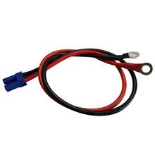 Ec5 para o terminal do anel de tórax, 10awg ec5 fêmea plugue cabo de conector, para rc carregador esc lateral power-50cm/ft 2024 - compre barato