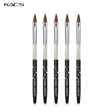 KADS 5Pcs 8# Acrylic Nail Brush Black Nail Tools Art Brush Set Brushes For Painting Manicure Material Nail Brushes For Painting 2024 - buy cheap