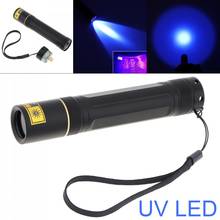 5W 365nm LED Purple Lights UV Black Flashlight Portable Torch Light for Dry Stains / Bed Bug / Pet Urine Detection 2024 - buy cheap