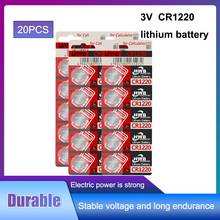 20pc cr1220 dl1220 br1220 ecr1220 lm1220 kcr1220 kl1220 3v para baterias da moeda da pilha do botão de eaxell para o relógio para brinquedos das luzes conduzidas 2024 - compre barato