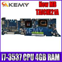 Akemy TAICHI21 With I7-3537 CPU 4GB RAM mainboard For Asus TAICHI 21 TAICHI21A Laptop motherboard MAIN BOARD 100% Tested Working 2024 - buy cheap