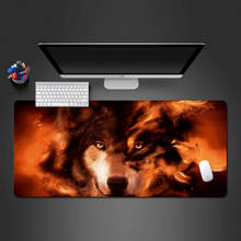 Noble And Hot Wolf  Mouse Pad Super Hot Large Pad To Mouse Computer Mousepad Anime Gift Gaming Mouse Mats To Mouse Gamer Pad 2024 - buy cheap