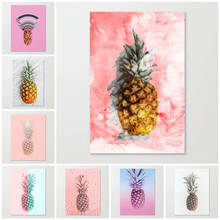 HD Wall Artwork Canvas Modular Ananas and Marble Poster Home Decoration Fruit Paintings HD Printed Living Room No Frame Pictures 2024 - buy cheap