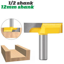 1PC 1/2" 12.7MM 12MM Shank Milling Cutter Wood Carving 2-1/4" Bottom Cleaning Router Bit Mortising Bit Spoil Board Surfacing 2024 - buy cheap