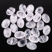 Natural Crystal Gem Stone Oval Cabochon CAB No Hole Jewelry 13x18x6MM 20pcs/lot QU3232 2024 - buy cheap