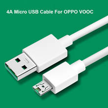 Кабель Micro USB для OPPO VOOC 4A, линия быстрой зарядки и синхронизации данных для OPPO R7 R7S R9 R9S R11 R11S R15 R15X Plus R7C R7T R5 N3 U3 2024 - купить недорого