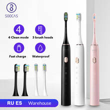 SOOCAS Sonic Electric Toothbrush Smart Tooth Brush Ultrasonic Automatic Toothbrush USB Fast Rechargeable Adult Waterproof 2024 - buy cheap