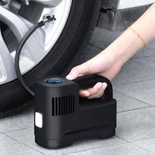 Bomba compressora de ar digital portátil 12v, inflador de pneus para bicicleta, carro, motocicleta, pneus, bola de basktball 2024 - compre barato