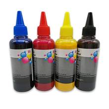 4x100ml Pigment INK For For Epson WorkForce WF-3620DWF WF-3640DTWF WF-7110DTW WF-7610DWF WF-7620DTWF printer 4 bottles 27XL ink 2024 - buy cheap