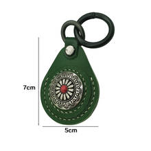 125Khz RFID T5577 Writable Access Control 13.56Mhz UID Changeable Leather Metal Tags Token Keyfob Keychain ID IC 2024 - buy cheap