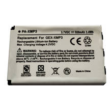 Новая аккумуляторная батарея ECG для Pioneer GEX-XMP3 XM-6900-0004-00 990552 PA-XMP3 2024 - купить недорого