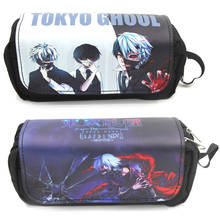 Anime Tokyo Ghoul  Ken Kaneki Cosplay Pencil Case Cosmetic Bag Stationery Box Students School Pen Pencile Pouch Bags Gift 2024 - buy cheap