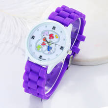 Reloj mujer Новые Популярные Роскошные брендовые Силиконовые кварцевые часы с медведем для мужчин Montres женские часы модные повседневные женские часы Chasy 2024 - купить недорого