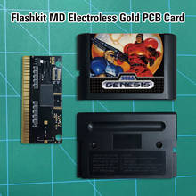 Mundos esquecidos-flashkit md electroless ouro pcb cartão 16 bit md cartucho de jogos para megadrive genesis console 2024 - compre barato