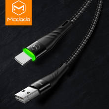 MCDODO 1.8m USB Cable For iPhone X XS MAX XR 8 7 6s s Plus 5 LED Fast Charging Adapter Mobile Phone Charger Cord USB Data Cable 2024 - buy cheap
