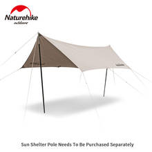 Naturehike Stretch Camping Hexagon Sun Shelter Large Area 44.8*29.2m High Quality Cotton Awning Outdoor Family Picnic Sunshade 2024 - buy cheap
