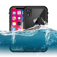 Водонепроницаемый чехол для iPhone X XS Max XR противоударный чехол для плавания для дайвинга для iPhone X XR XS 6 6 S 7 8 Plus водонепроницаемый чехол 2024 - купить недорого