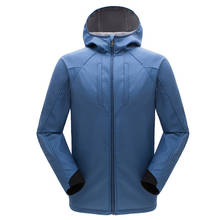 Winter Warm Fleece Softshell Clothes Windproof Waterproof Hiking Jacket Men Hood Coat Outdoor Mountain Camping Trekking Jacket 2024 - buy cheap