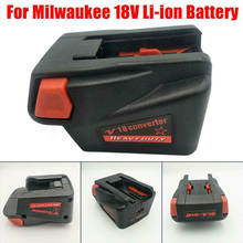 Для литий-ионного аккумулятора Milwaukee M18 18V в V18 литий-ионный аккумулятор USB адаптер конвертер 2024 - купить недорого