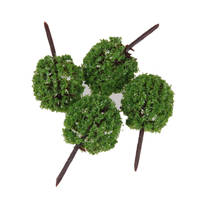 30 Topiary Tree Model 3.5cm HO Train Railway Forest Landscape Scenery Layout 2024 - buy cheap