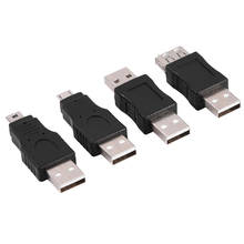 SOONHUA 12pcs Multiple USB 2.0 Adapter Converter Mini Male Female Converters Connector Plug And Play 2024 - buy cheap