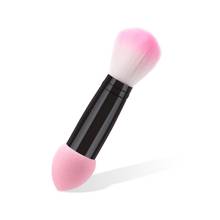 1 pcs Double-ended makeup brush loose powder brush Foundation Powder Puff  Foundation brush multifunctional sponge makeup tool 2024 - buy cheap