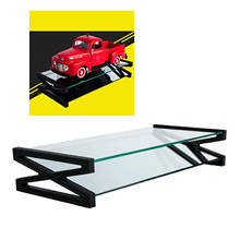 Glass Display Stand Counter Bracket for 1:18 Model Cars Diecast 2024 - buy cheap