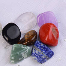 1PC Natural Seven Chakra Stone 7Colors Set Yoga Chakra Irregular Reiki Healing Crystals Stone Individual Stones Comfortable Gift 2024 - buy cheap