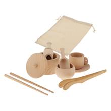 Cookware Toy Set Chopsticks Cup Pretend Play Developmental Toy for Children 2024 - buy cheap