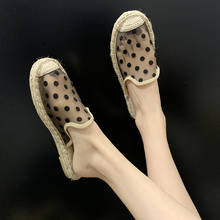 Baotou Half Slippers Women Summer 2021 New Fashion Mesh Fisherman Shoes Fashion Flat Shoes 2024 - buy cheap