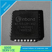 5PCS/lot W27C512P-45Z W27C512P W27C512 27C512P 27C512 PLCC32 Memory flash memory chip Auto Car Chips ICs NEW Chips 2024 - buy cheap