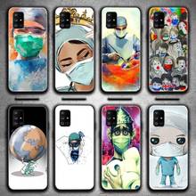 Nurse Queen Doctor Phone Case For Samsung Galaxy A21S A01 A11 A31 A81 A10 A20E A30 A40 A50 A70 A80 A71 A51 2024 - compre barato