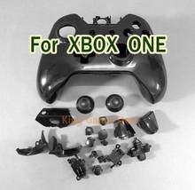 2 набора белого и черного цвета для Xbox one, сменный беспроводной чехол с полным корпусом для контроллера Xbox one с комплектом кнопок, аксессуары 2024 - купить недорого