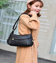 Chu JJ Luxury Handbags Fashion Women Bags Women's Genuine Leather Handbags Women Messenger Bags Hobos Shoulder Bag Ladies 2024 - buy cheap