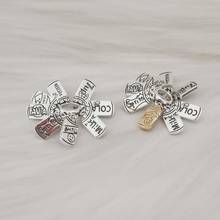 Own Design 925 Sterling Silver Stopper Spacer Charm Beads Fit Original Brand Bracelet Jewelry Vintage Bead for Jewelry Making 2024 - buy cheap